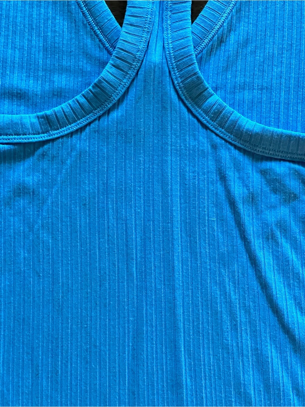Athleta Ribbed Racerback Tank Top, Size Small - Picture 5 of 6